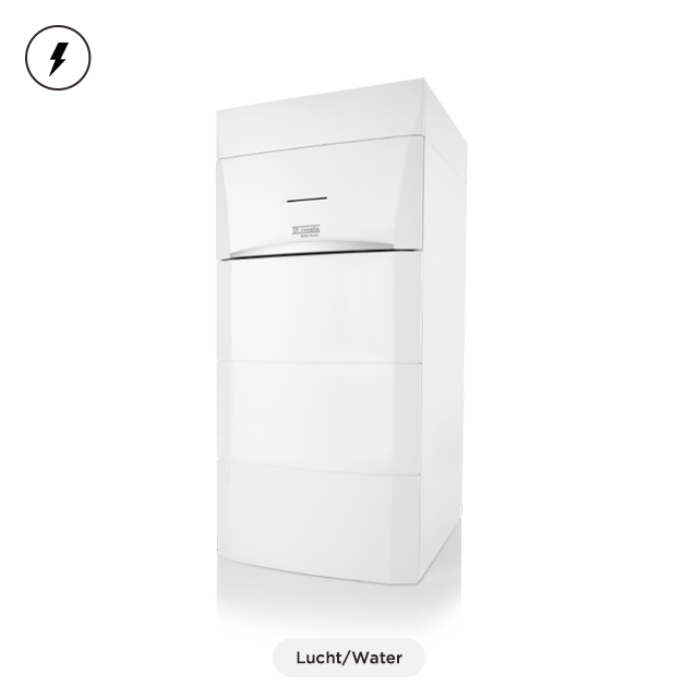 Eria Tower - elektrische warmtepomp met 180 liter voorraadvat